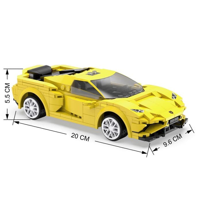 Конструктор CADA радиоуправляемый «Спорткар», 289 деталей, 2 варианта управления