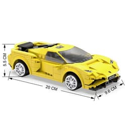 Конструктор CADA радиоуправляемый «Спорткар», 289 деталей, 2 варианта управления