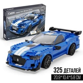 Конструктор CADA радиоуправляемый «Спорткар», 325 деталей, 2 варианта управления