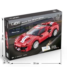 Конструктор CADA радиоуправляемый «Спорткар», 306 деталей