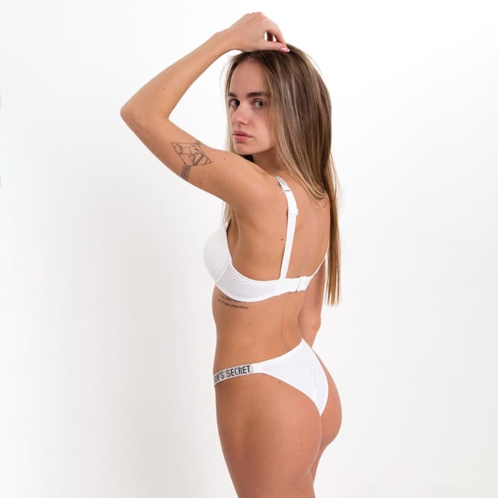 Плавки купальные бразильяна женские, белая, МИКС, размер 42-44