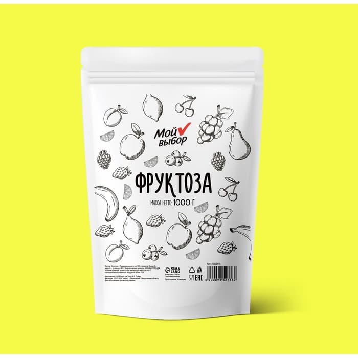 Фруктоза «Мой выбор», 1000 г