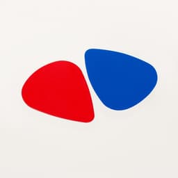 Медиаторы 0.46 мм, набор 20 штук, МИКС