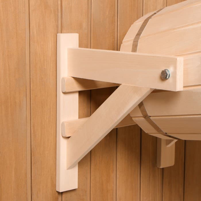 Обливное устройство для бани «Русская забава», 15 л, липа, пластиковая вставка, «Добропаровъ»