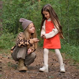 Джемпер для девочки леопардовый KAFTAN, коричневый, размер 34 (122-128 см)