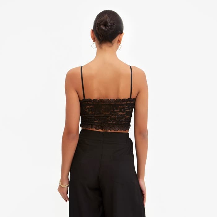 Топ женский Collorista, чёрный, размер 42-44