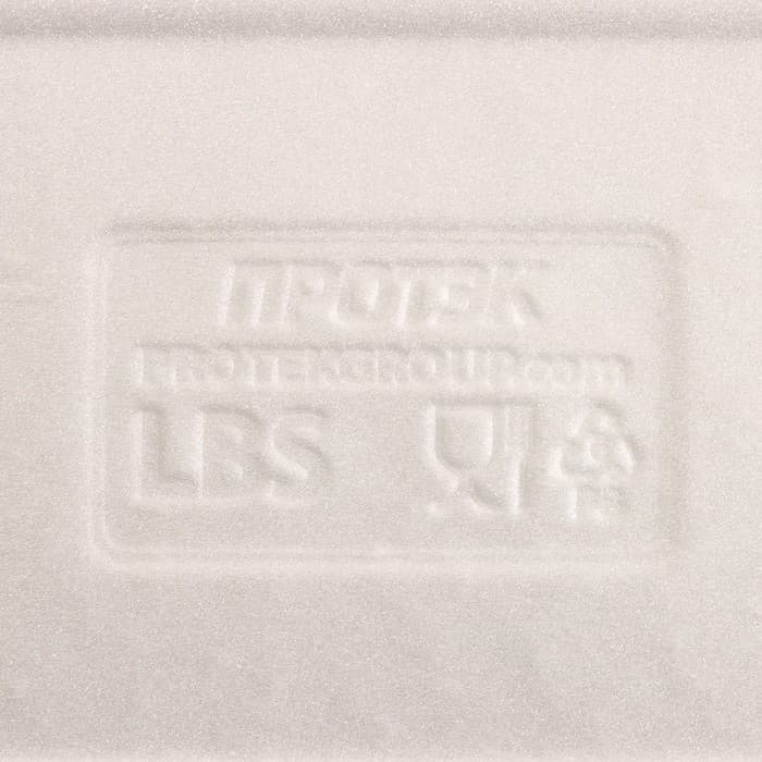 Ланч - бокс для бенто-торта и бургера, 19×15×7 см, полистирол, белый