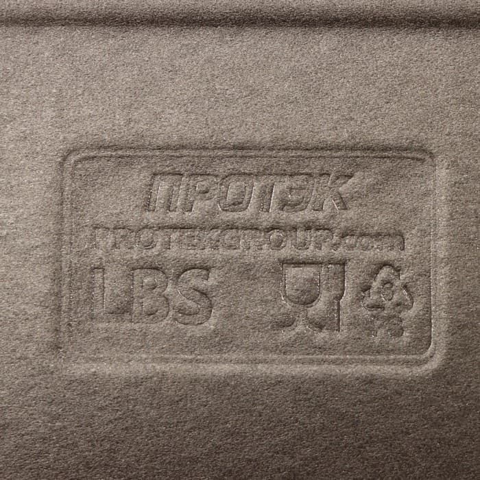 Ланч - бокс для бенто-торта и бургера, 19×15×7 см, полистирол, чёрный