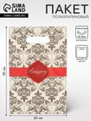 Пакет «Аксессуар», полиэтиленовый с вырубной ручкой, 20×30 см, 30 мкм