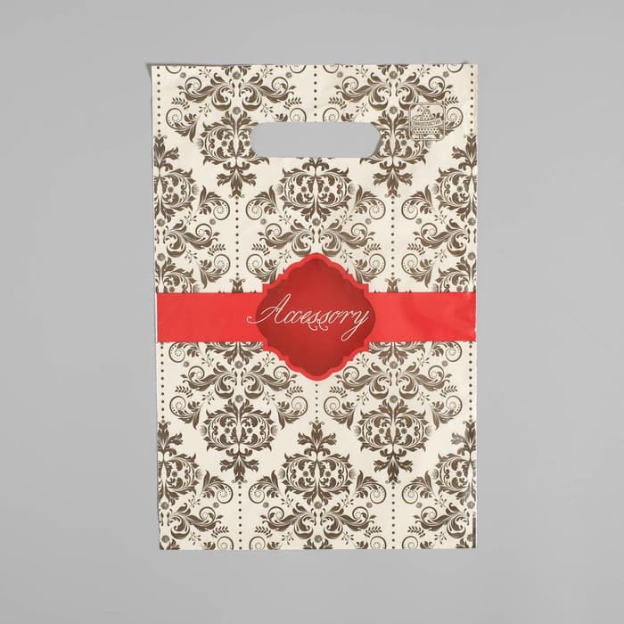 Пакет «Аксессуар», полиэтиленовый с вырубной ручкой, 20×30 см, 30 мкм