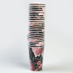 Стакан одноразовый бумажный «Цвети от счастья», 400 мл