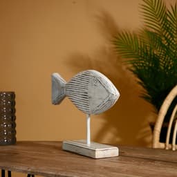 Сувенир «Рыба», 45×9×30 см, дерево албезия