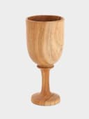 Бокал, 8×8×18 см, тиковое дерево