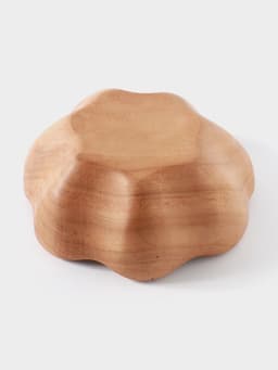 Салатник, 17×17×8 см, тиковое дерево