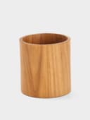 Стакан, 8×8×8 см, тиковое дерево