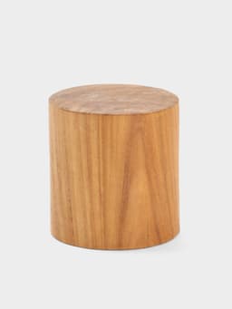 Стакан, 8×8×8 см, тиковое дерево