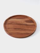 Блюдо, 30×30×2 см, тиковое дерево