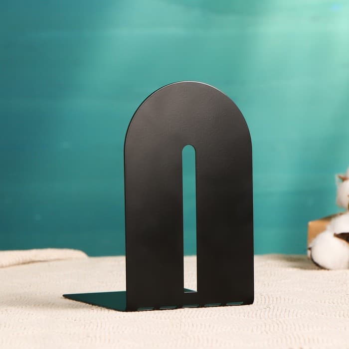 Держатель - подставка для книг «Минимализм», чёрный, 1 шт.