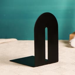 Держатель - подставка для книг «Минимализм», чёрный, 1 шт.