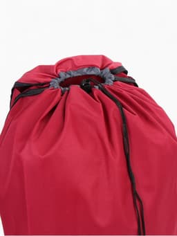 Сумка-тележка хозяйственная на шнуре, 28×18×94 см, бордовая