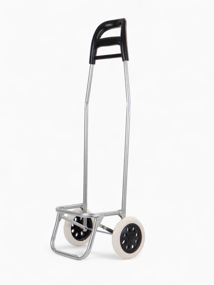 Сумка-тележка хозяйственная на шнуре, 28×18×94 см, бордовая