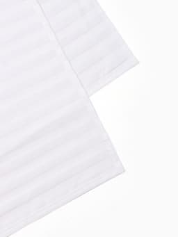 Простыня евро «Этель» Hotel, 215×240±3 см, страйп-сатин, хлопок 100%