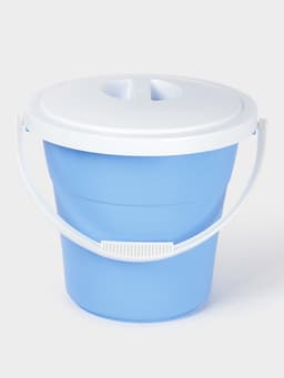 Ведро с крышкой «Евро», 12 л, d=33 см, h=29 см, МИКС