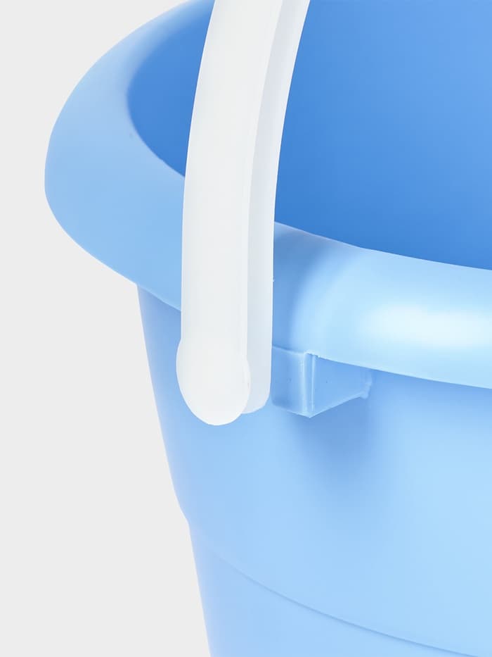 Ведро с крышкой «Евро», 12 л, d=33 см, h=29 см, МИКС