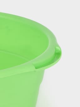 Таз хозяйственный круглый, особо прочный, 14 л, пластик, МИКС