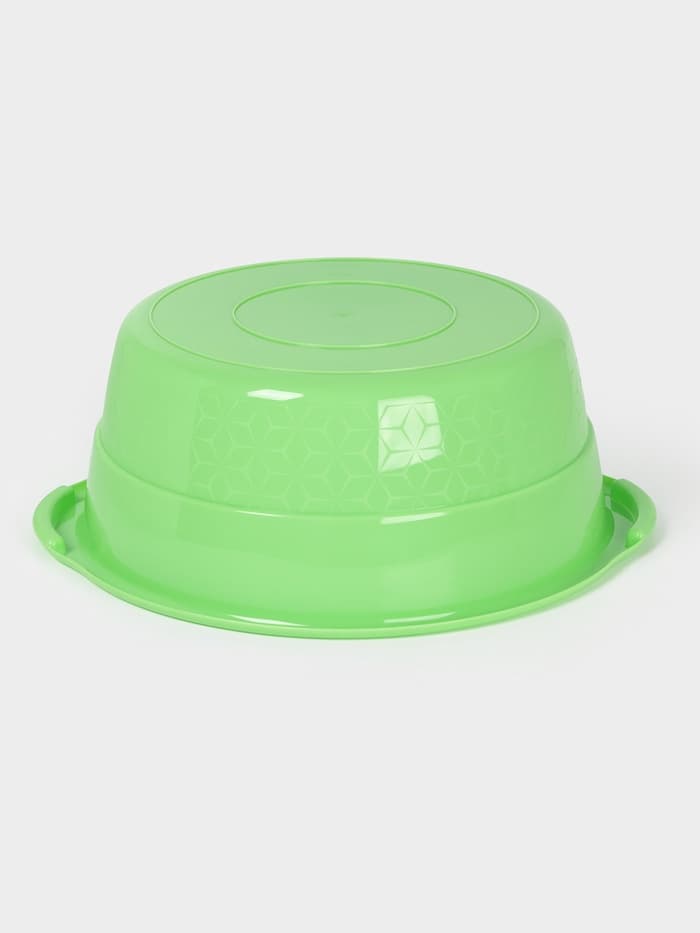 Таз хозяйственный круглый, особо прочный, 14 л, пластик, МИКС