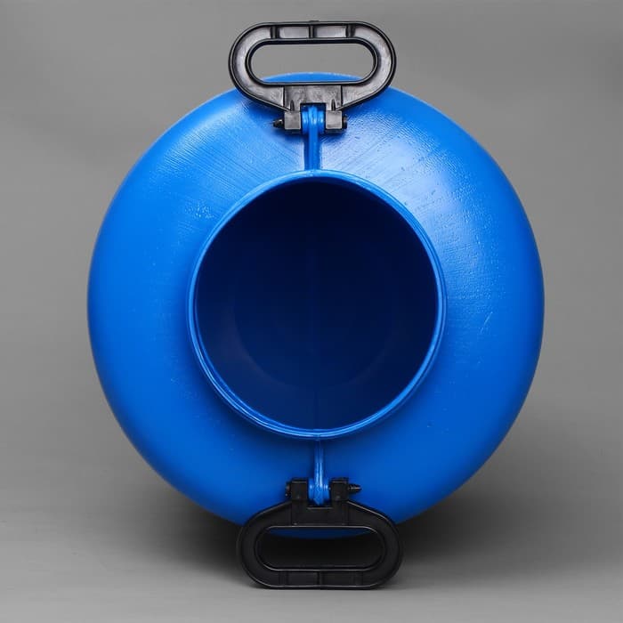 Фляга пищевая, 50 л, горловина 18.5 см, пластиковая, синяя