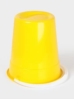 Ведро с крышкой «Евро», 8 л, d=26 см, h=25.2 см, МИКС