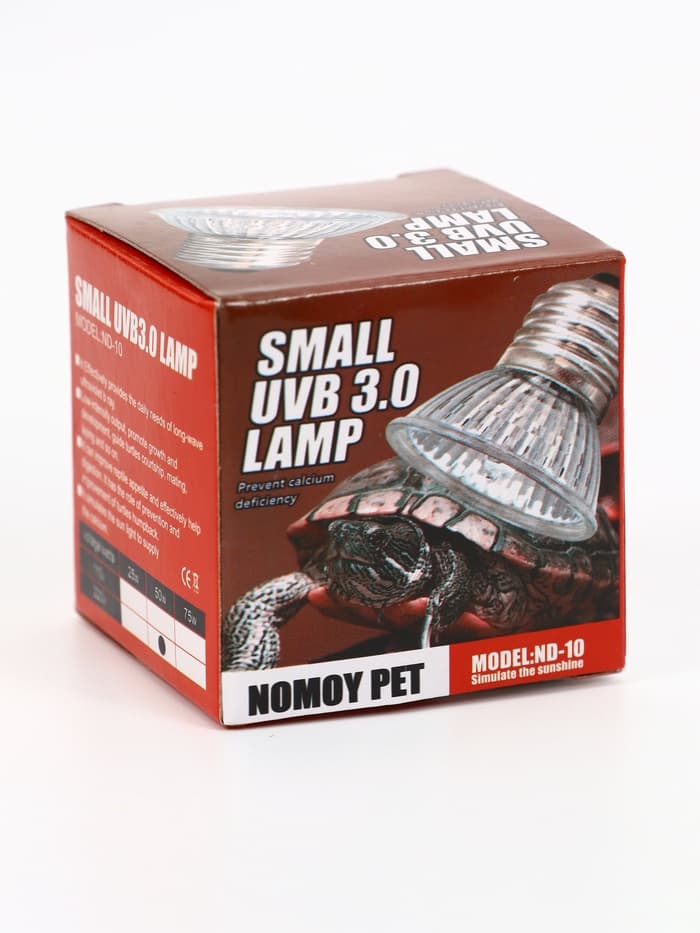 Лампа для террариума UVA+UVB mini NomoyPet, 50 Вт, цоколь Е27