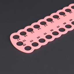 Органайзер для ниток мулине на 37 цветов, 30×6 см, МИКС