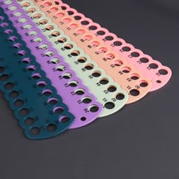 Органайзер для ниток мулине на 37 цветов, 30×6 см, МИКС