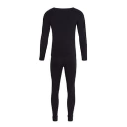 Термобельё мужское НАЧЁС (лонгслив/кальсоны), размер 50, чёрное