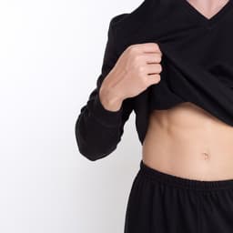 Термобельё мужское НАЧЁС (лонгслив/кальсоны), размер 50, чёрное