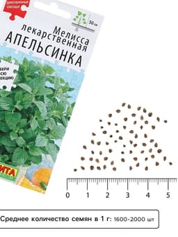 Семена Мелисса лекарственная «Апельсинка», 5 шт., «Аэлита»
