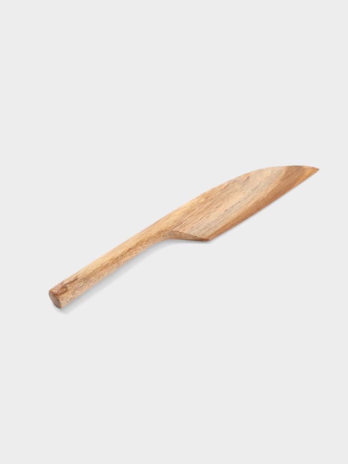 Нож, 17×2.5×0.5 см, тиковое дерево