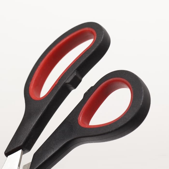 Ножницы-когтерезы средние, 13.5×6.5×0.8 см, с упором для пальца, эконом, цвет МИКС