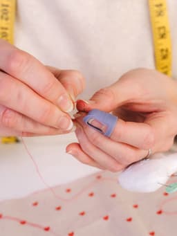 Напёрстки для длинных ногтей, 2.3×1.5 см, 5 шт., фиолетовые