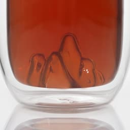 Стакан Magistro «Горы», 350 мл, 6.5×15 см, с двойными стенками, стекло, прозрачный