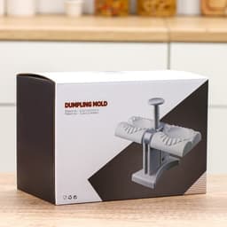 Машинка для лепки пельменей и вареников «Пельменница», 20×12×17.5 см, диаметр внешний 8 см, внутренний 6 см