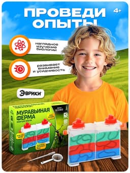 Набор для опытов «Муравьиная ферма»