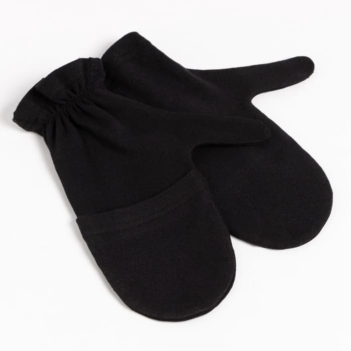 Варежки мужские с откидным верхом, НАЧЁС, чёрные