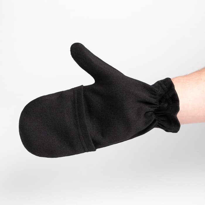 Варежки мужские с откидным верхом, НАЧЁС, чёрные