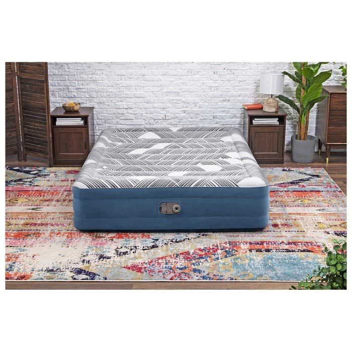 Кровать надувная Queen, 203×152×36 см, со встроенным электронасосом, 6712Y Bestway