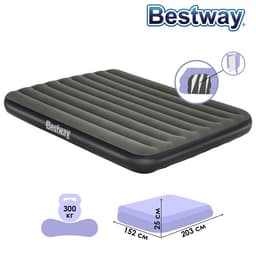 Матрас надувной Tritech Queen, 203×152×25 см, Bestway 6713N