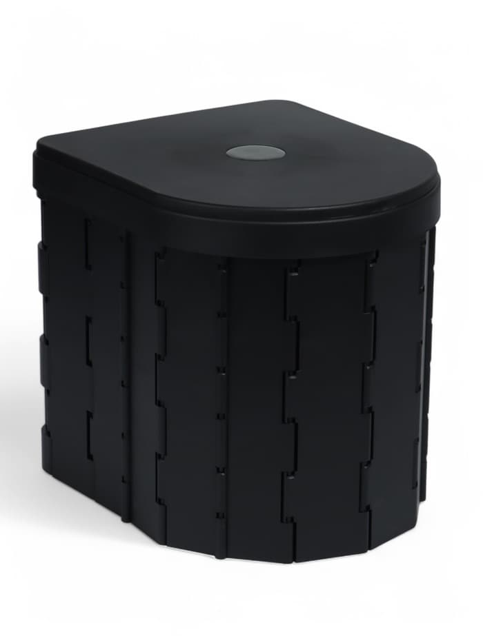 Туалет складной туристический Maclay, в комплекте 15 мешков, 12 пакетов абсорбента