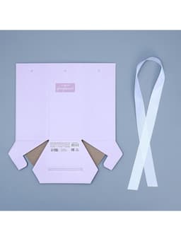 Коробка - переноска подарочная для цветов «Самой прекрасной», 17×14.8×19.5 см, шестигранник